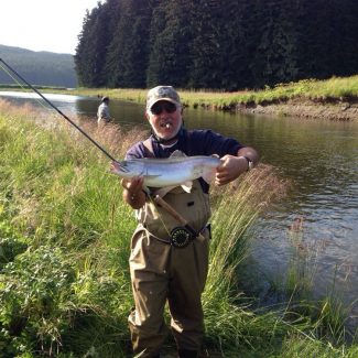 o Flyfishing in the river