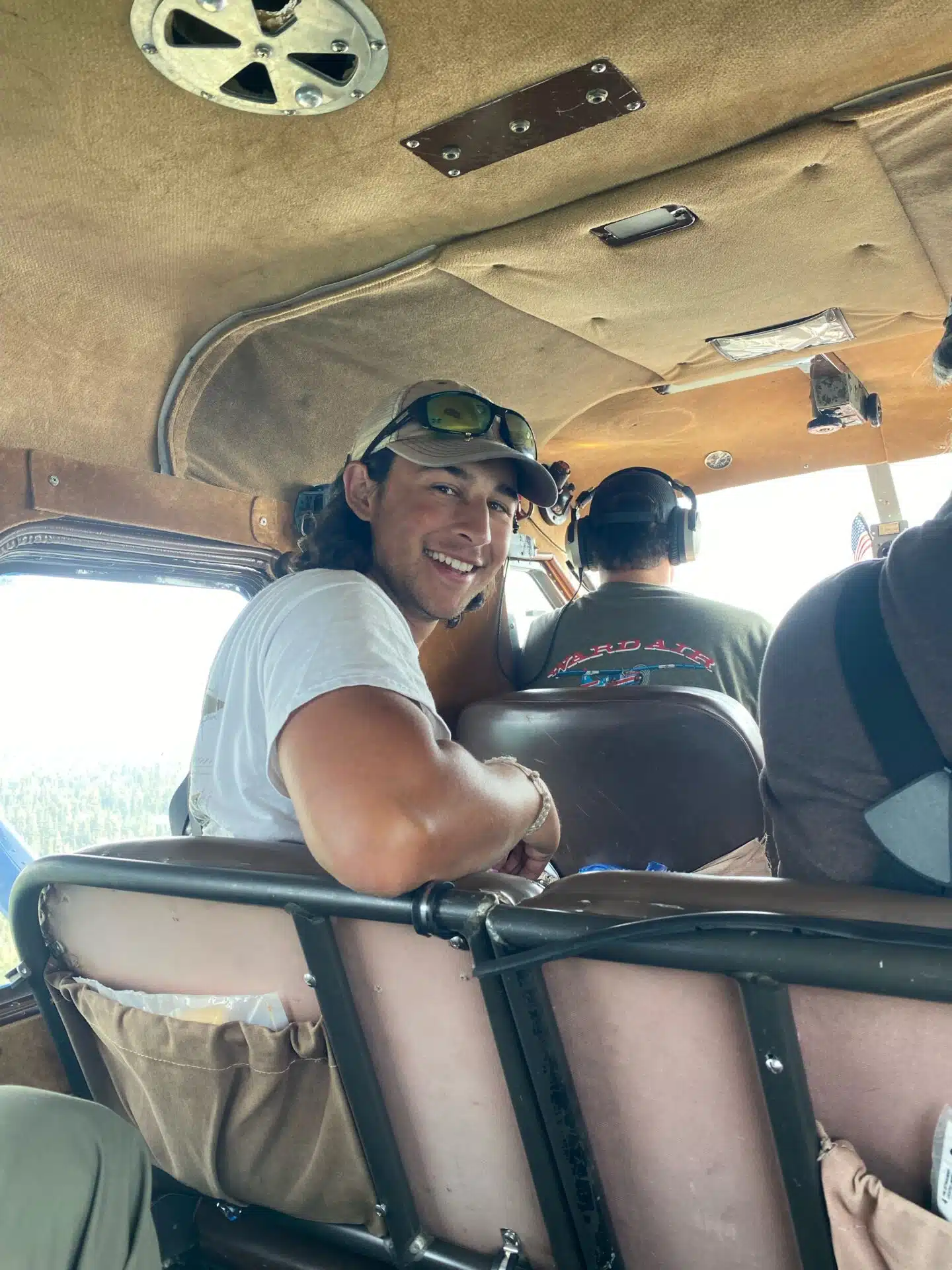 Ben in the plane Ben in the plane